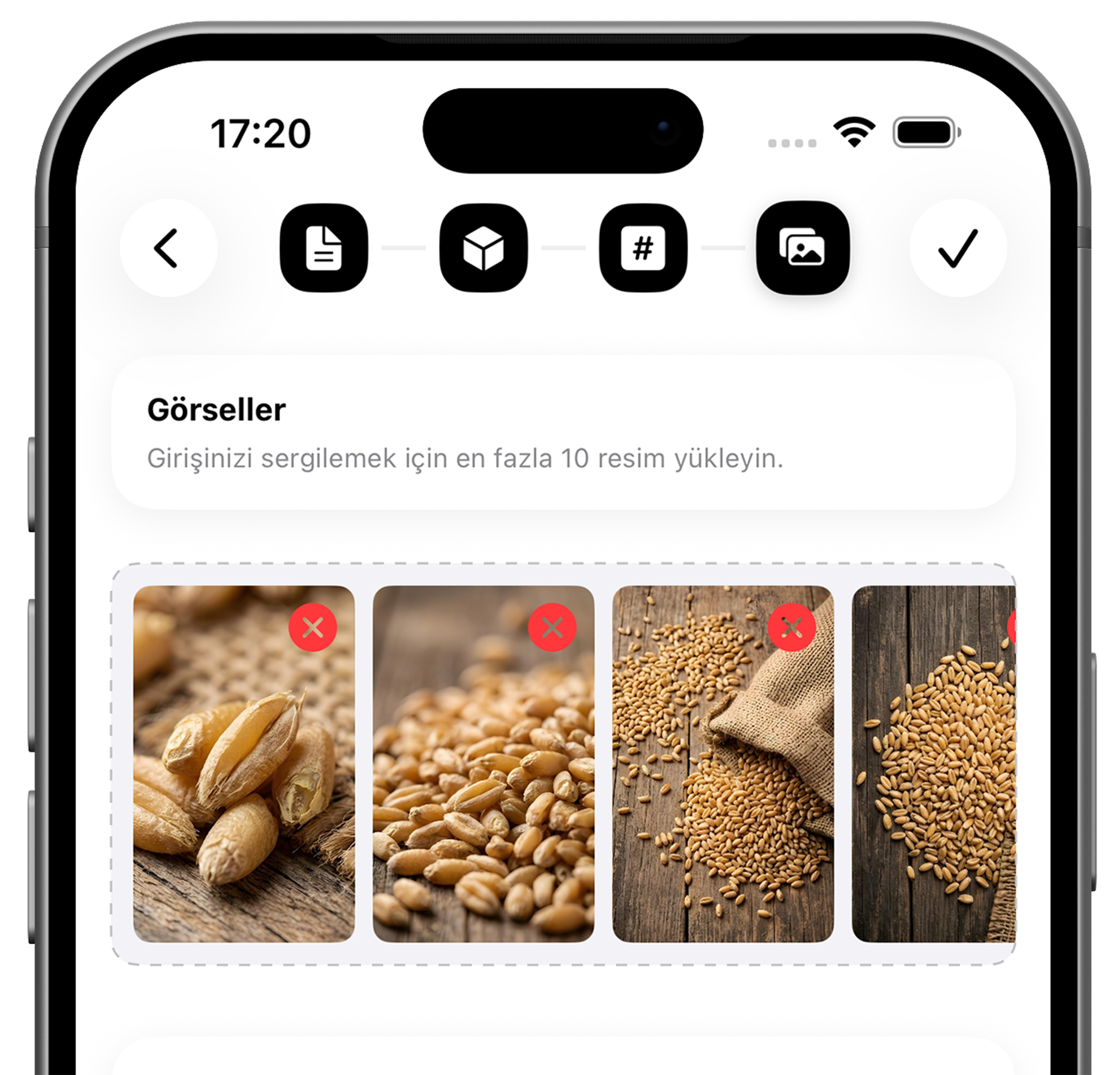 Share product card screen 4