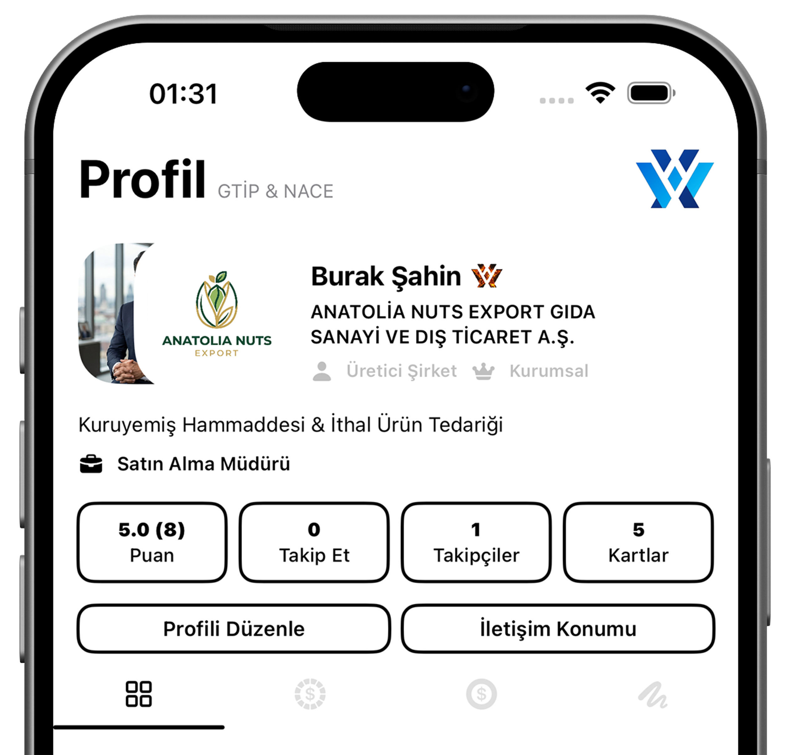 Create account screen 3