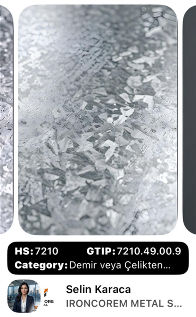 Listing card