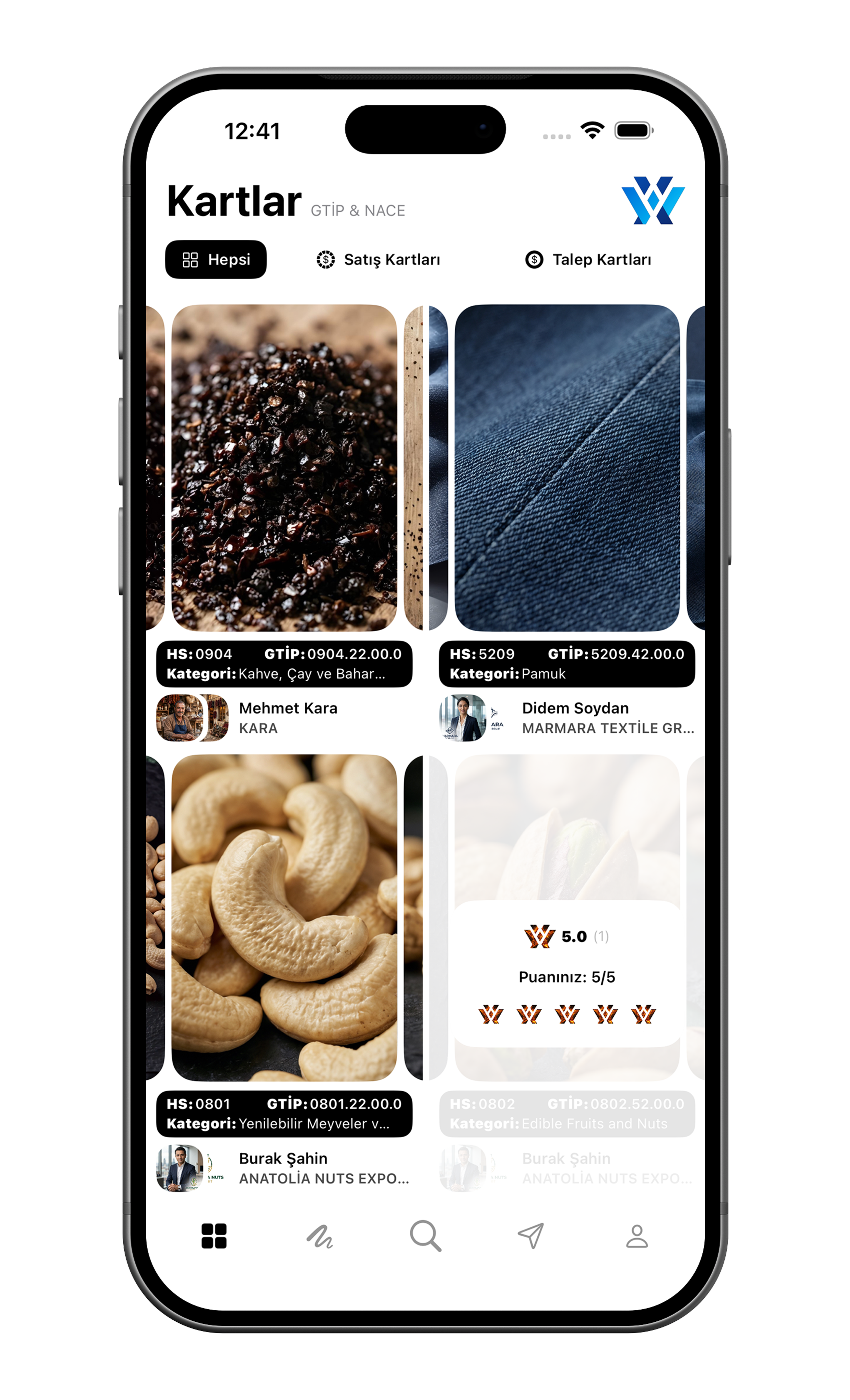 Listing page screen 4